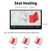 For Tesla Model 3/Y NEW 7.2” Rear Entertainment & Climate Control Display Android 12.0 Tesla Model Y 2023 Accessories