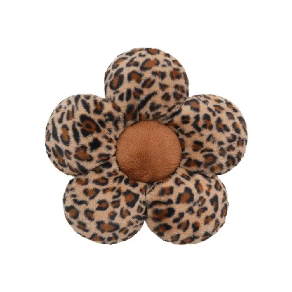 Flower Car Seat Decoration Comfortable Plush Seat Cushion  Lumbar Support