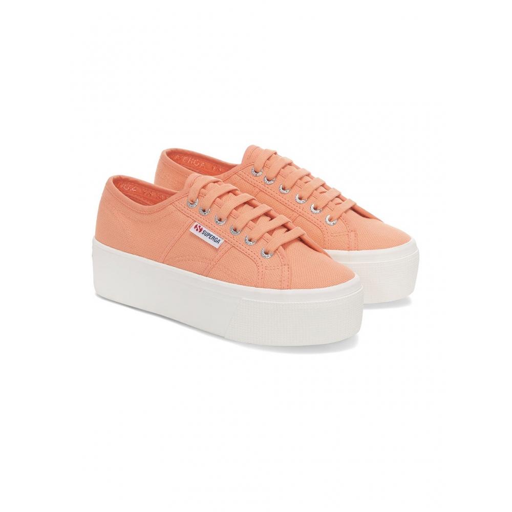 Superga 2790 Платформа Оранжевый Светло-Коралловый S9111lwaq1