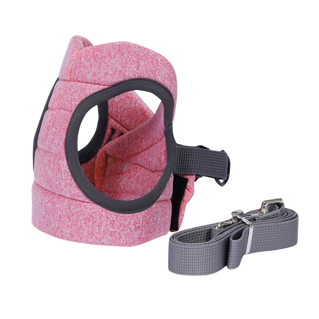 Cat Harness Leash Escape-proof Lightweight Breathable Adjustable Soft Dog Pet Vest