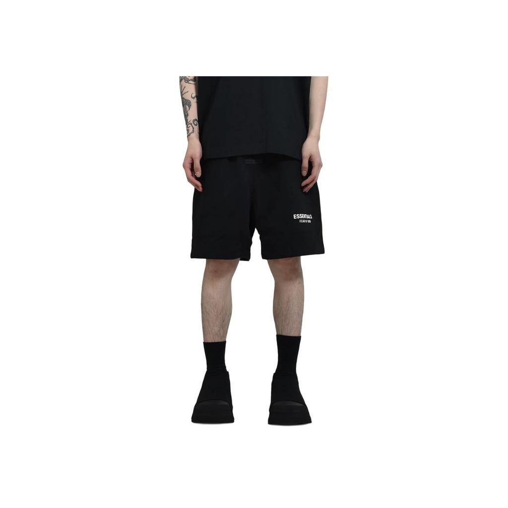 Fear of God Essentials Классические шорты-свитшот Иссиня-черные Мужские Низ 160AS252000F