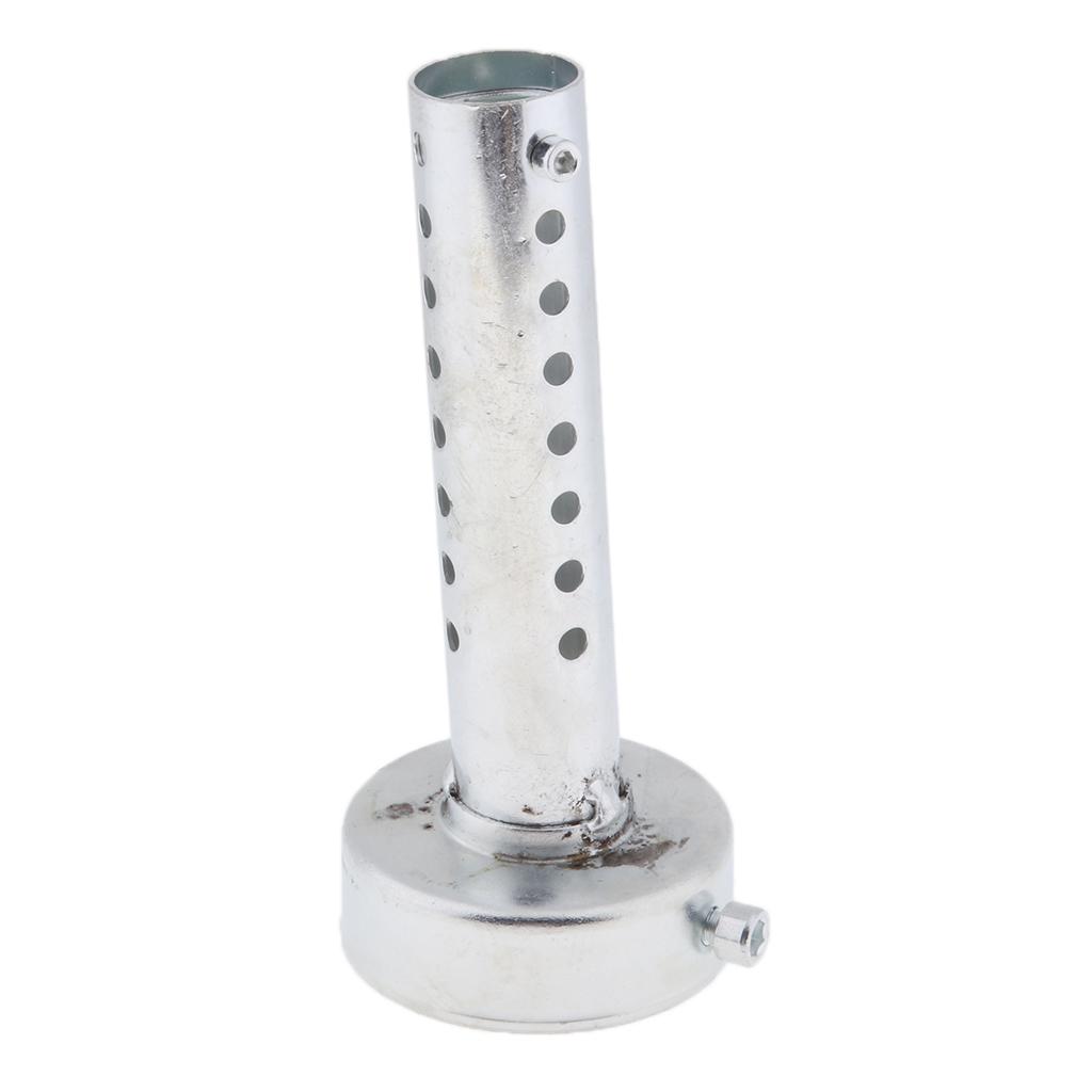 Motorcycle Rear Exhaust Can Baffle DB Noise Sound 60mm Silver