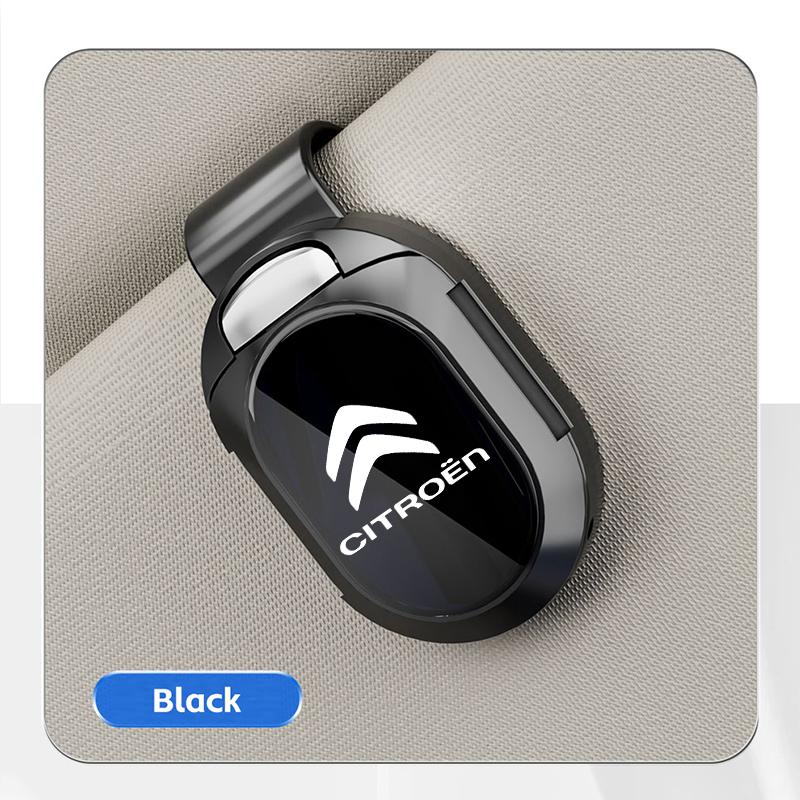 PEZN4 Sunglass Holder For Car Visor Visor Sunglasses Holder Clip For Citroen C3 C4 X7 Xsara Picasso Crosser C-ELYSEE JUMPY NEMO VTS