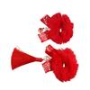 Bowknot Tassel Hairball New Year Hair Accessories Children's Headwear Plush Hair Rope Duckbill Clip