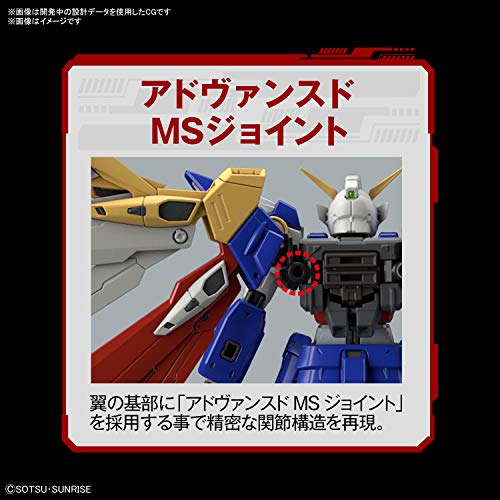 BANDAI SPIRITS RG Mobile Report Gundam W Wing Gundam масштаб 1/144 пластиковая модель с цветовой кодировкой 2558575