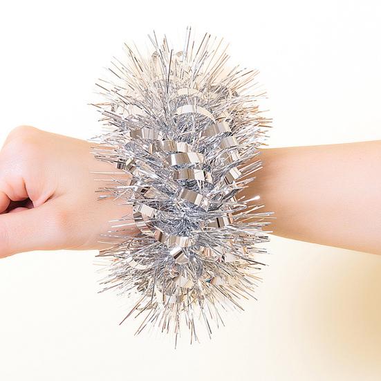 6 шт., помпоны для черлидинга, эластичный браслет, держатель для хвоста, веревки для волос, костюм для вечеринки, подарки, оптом для празднования команды, игры в волейбол