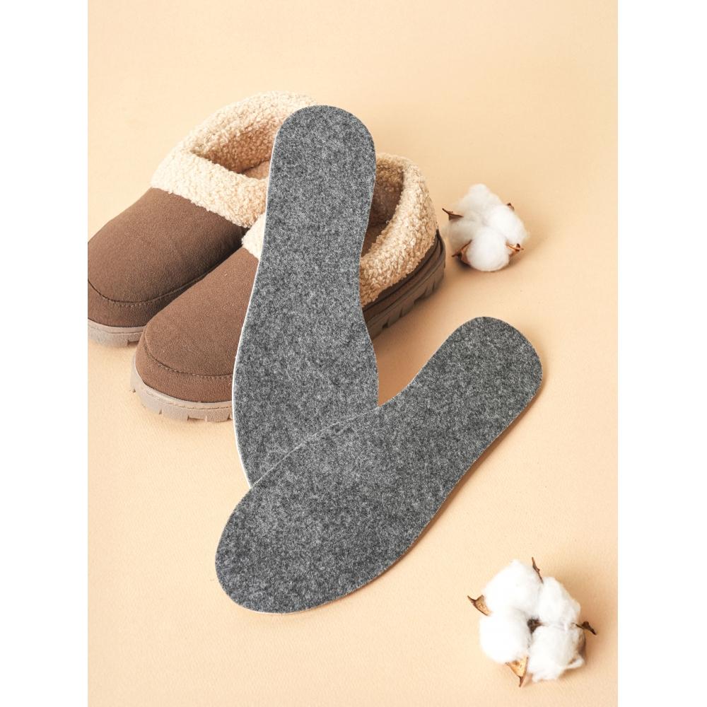 Стельки для холодной погоды Daiso Felt от 220 до 290 мм, упаковка из 2 шт.