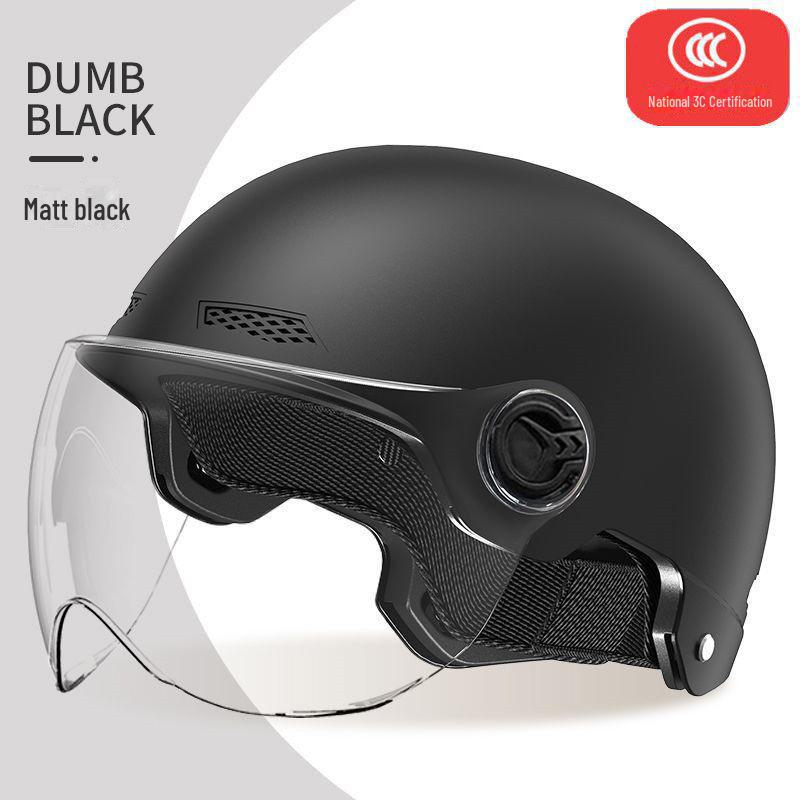 Летний детский защитный полушлем для иностранных электрических велосипедов - шлем для верховой езды унисекс