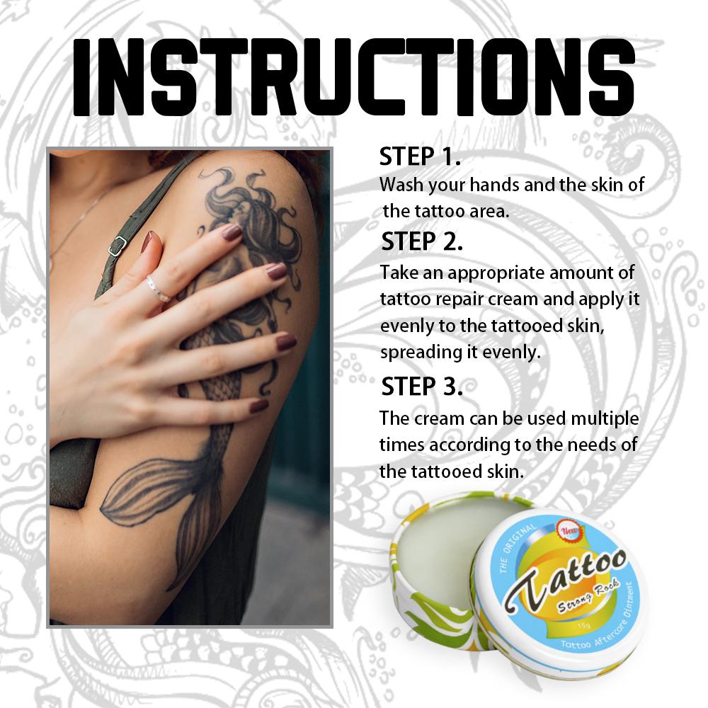 PHOENIXY 15g Natural Tattoo Aftercare Cream Tattoo Cream Tattoo Butter Deep Skin Care Tattoo Care Balm for Before During and Post Tattoo