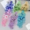 Color Mesh Bead Sequin Embroidery Cloth Sticker Wedding Dress Dress Dress Front Collar Jewelry Decorative Accessories