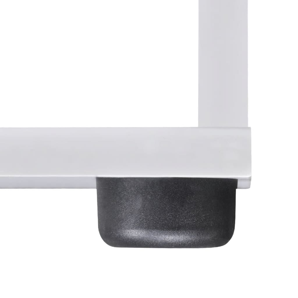 Staircase Bookshelf 107 cm White
