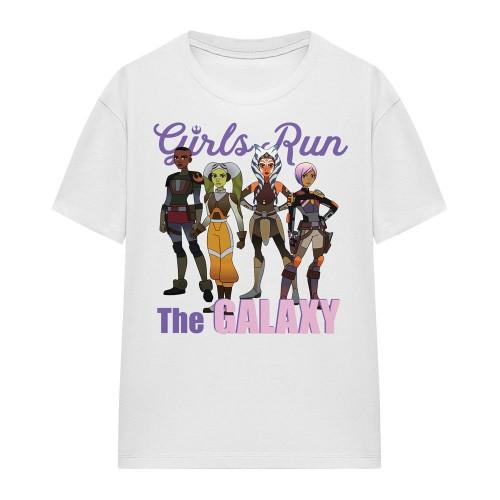 Star Wars: Ahsoka Womens/Ladies Galaxy Girls Ketsu Sabine Hera T-Shirt