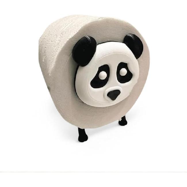 Милый держатель для туалетной бумаги в виде животного - прочная подставка для рулонов туалетной бумаги из PLA (Дизайны кошек, свиней, лягушек и собак) (Лягушка)