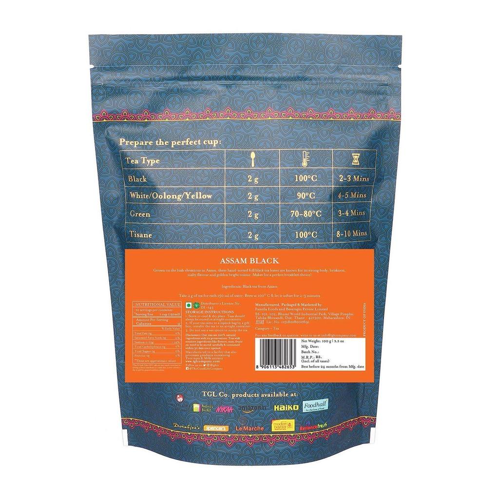 Assam Black Tea (100 G), Assam Black Tea, TGL Co.