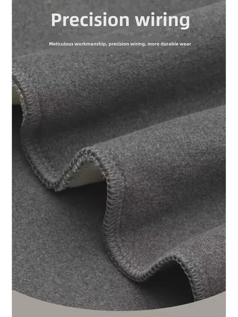 Men's Autumn/Winter Thick Thermal Bottoms - Versatile, Casual, Plus Velvet Cuffs