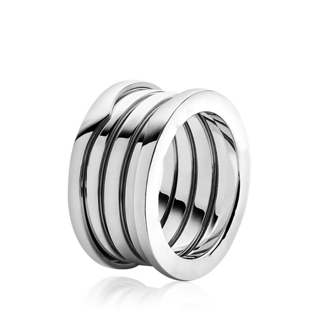 Классические весенние кольца из розового золота 585 пробы с покрытием из серебра 925 пробы для мужчин и женщин, элегантные модные простые обручальные кольца для пар