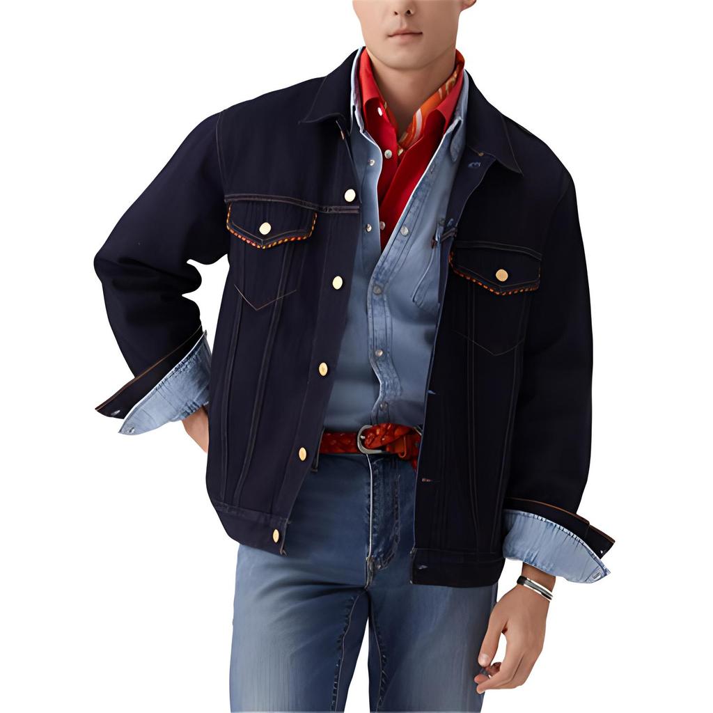 Levi's Мужская джинсовая куртка CNY Год Змеи Оригинальная 003ZN-0000