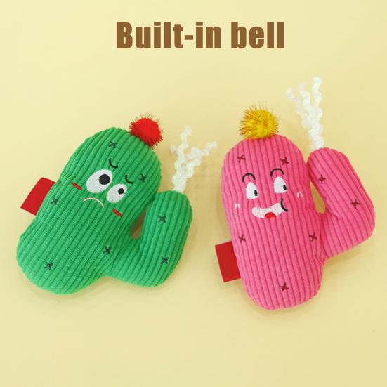 Мягкая игрушка для кошек «Кактус», интерактивная плюшевая игрушка-кикер для кошек с кошачьей мятой, игрушка-царапка для кошек, скрежещущих зубами, для домашних кошек