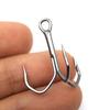 10pcs Black Color Treble Hook High Strength Bass Hooks 2026 Fishing Lure Hooks  Bass Fishing