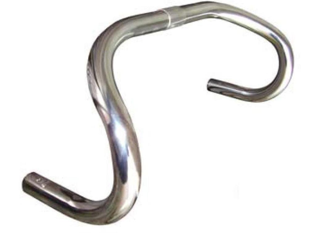 NITTO Drop Handle Chromium Molybdenum B123 390 Silver B123CrMo-39 25.4
