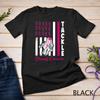 Tackle Football US Flag Pink Ribbon Breast Cancer Awareness Unisex T-shirt