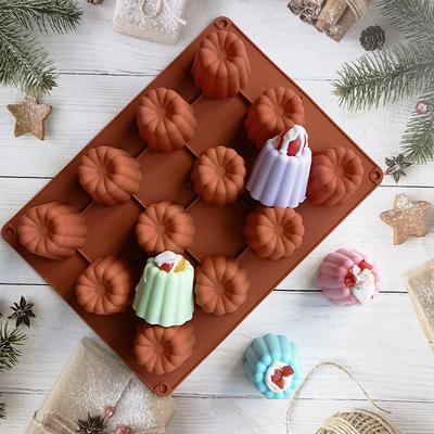 12/15 отверстий силиконовая форма для маффинов, капкейков, противень для выпечки, форма для каннеле, форма для пудинга, сделай сам, кухонные аксессуары для выпечки