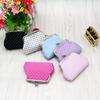 Small Polka Dots Fabric Coin Purse Creative Cotton Children's Wallet Mini Women Purse