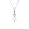 Necklace - LOVA LOLA VAN DER KEEN - Freshwater Cultured Pearl - 925 Sterling Silver - 42 Cm