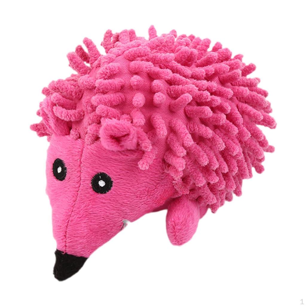 Dog Chew Toy for Aggressive Chewer Plush Squeaky Pet Stuffed Running Biting