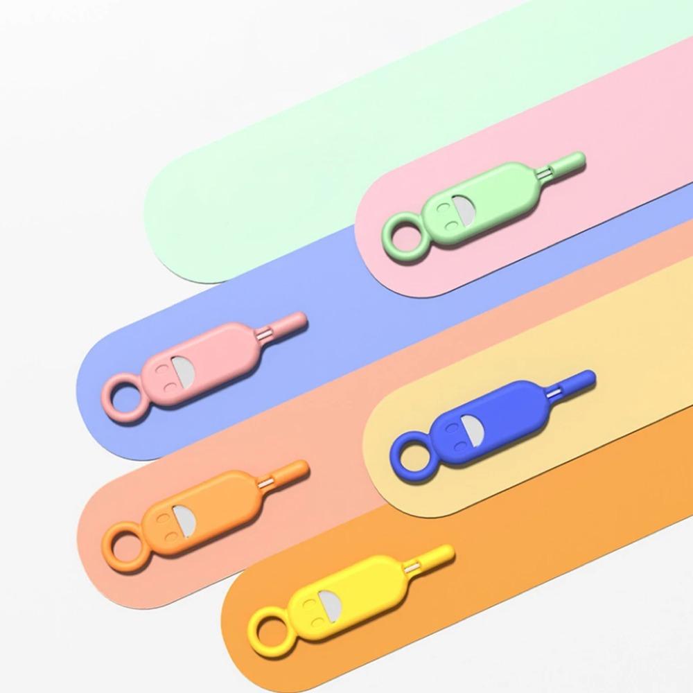 With Protector Holder SIM Card Removal Needle Pin 2 IN 1 Tray Ejector Needle Opener