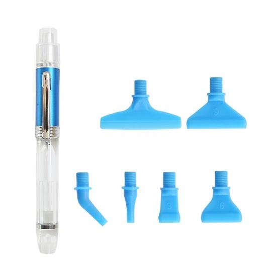 1 комплект, ручка для дрели, светодиодная лампа, набор ручек для рисования со стразами, эргономичная ручка для рисования своими руками со сменными наконечниками для дома