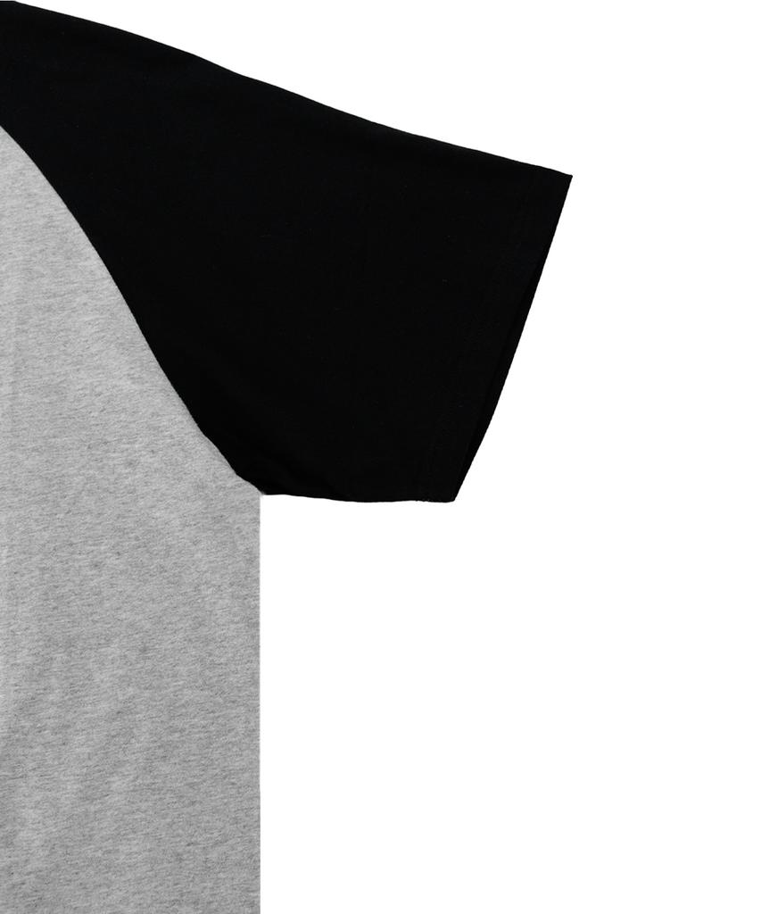 SAINTPAIN Sp Fallen Angels Heavyweight Raglan Short Sleeve Tee Melange Grey