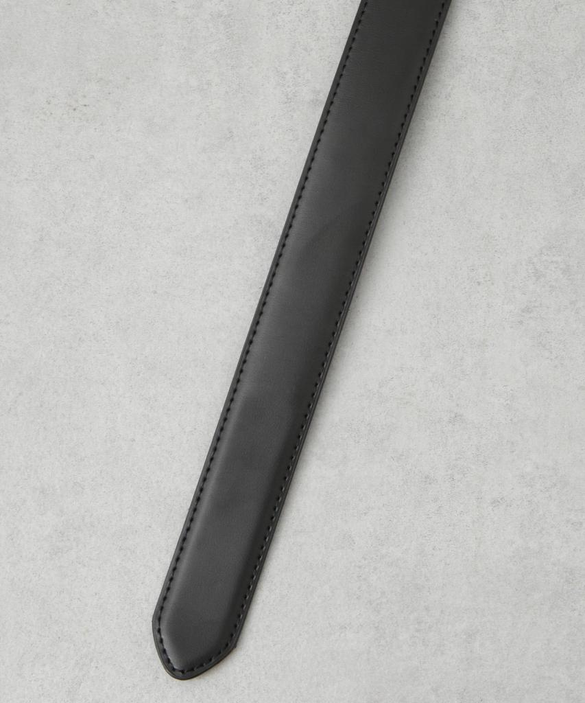 [Nano Universe] Мужской ремень с замком-слайдером Easy Belt F Черный 672-6150201