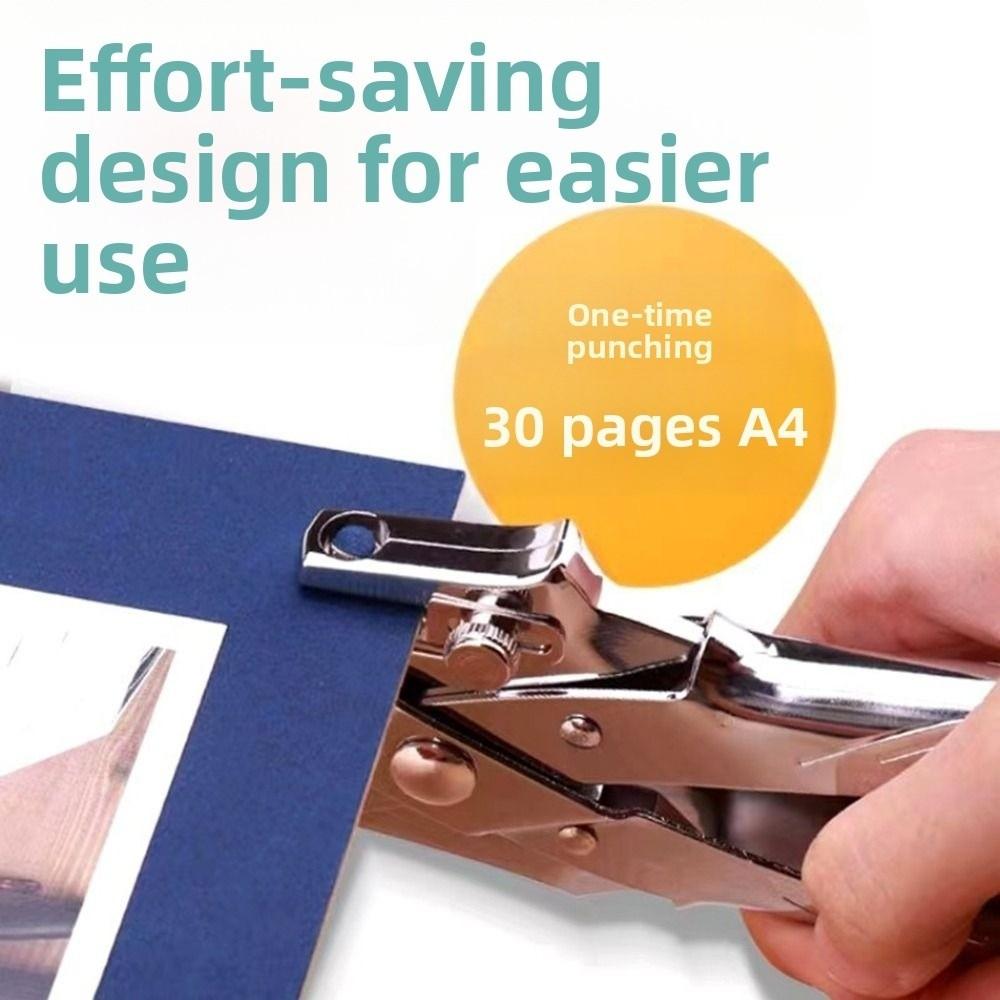 Heavy-Duty Punching Grommet Eyelet Pliers Kit  for Bookbinding, Leather & Fabric