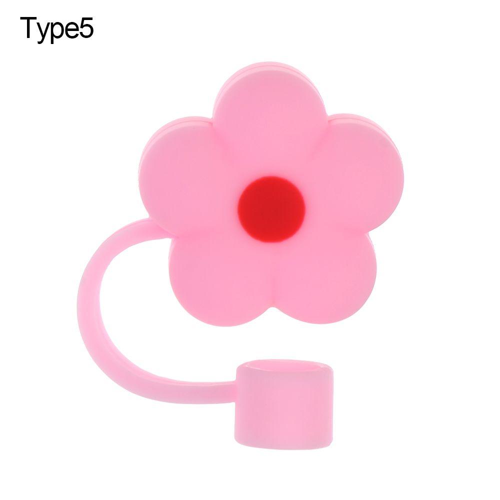 Брызгозащищенные насадки для соломинок, силиконовая заглушка для соломинки, мультяшные заглушки, крышка, аксессуары для чашек, пылезащитный колпачок для питья