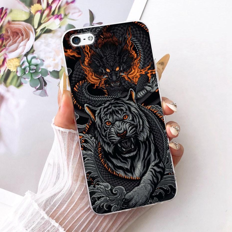 Модный крутой чехол для iPhone 5 5s SE (2016) Мягкий силиконовый ТПУ задний чехол для iPhone 4 4s iPhone 5 5s