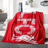 Liverpool Blanket Comfortable Suitable for Office Chair Bed Seaside Four Seasons Universal Stylish Decor Unique Gift for Family and Friends Camping