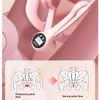 Thigh Muscle Trainer Non-Slip Ergonomic Pelvic Floor Exerciser Adjustable Leg Toner for Home Gym Slimming Postpartum Recovery