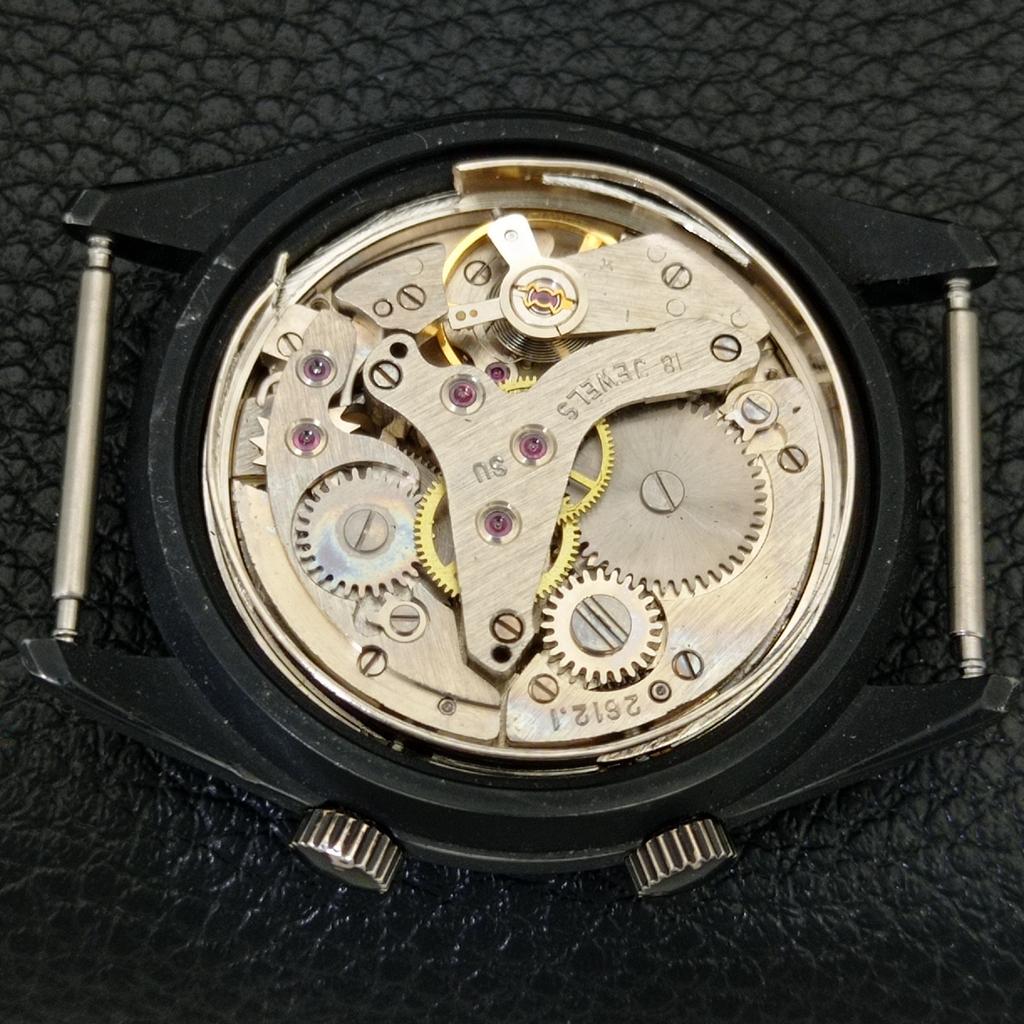 VINTAGE LEGEND ШВЕЙЦАРСКИЕ МУЖСКИЕ ЗАВОДНЫЕ ПЕРЕУСТАНОВЛЕННЫЕ ЧАСЫ С БУДИЛЬНИКОМ a707529-1