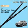 2x Для Toyota Yaris Cross XP210 2026-2020 2026 2026 2026 Аксессуары Автомобильные Передние Стеклоочистители Лобовое Стекло Щетки для Стекла