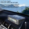 Wireless Tire Pressure Monitoring System Temperature Warning Fuel Save  Truck Monitoring