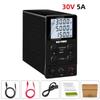 NICE-POWER лабораторный источник питания постоянного тока регулируемый 30 В 5 А USB цифровой настольный источник стабилизированный ток регулятор напряжения для ремонта телефона