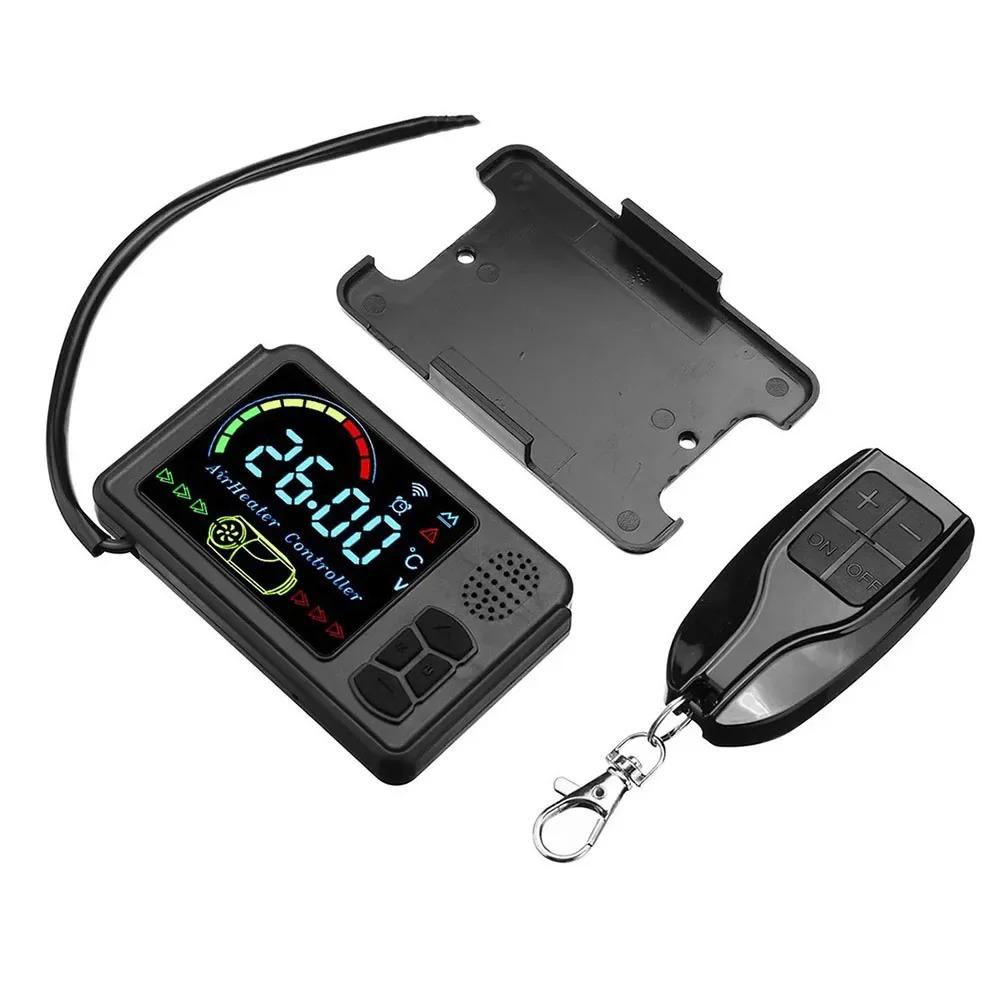 Автомобильный автономный отопитель с дистанционным управлением и ЖК-дисплеем для 12В 24В автомобилей. Подходит для различных применений.