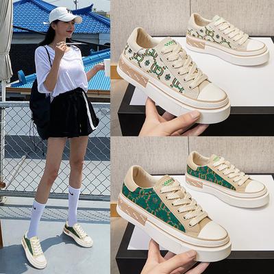 Новейшие женские туфли из взрывной кожи со стразами, весна-лето 2025, новые, модные, универсальные, повседневные белые туфли