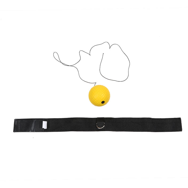 Набор повязок на голову с боксерским рефлекторным мячом для начинающих, регулируемый налобный боксерский скоростной мяч, детские и взрослые спортивные мячи для реакции и отскока