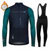 2025 New Gobikful -Men's Cycling Clothing Set, Thermal Wool Long Wool Set and Long Pants for Outdoor Mountain Bike Riding