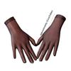 Fashion Thin Sun Protection Gloves Oily Glossy High Elasticity Driving Gloves Transparent Gloves Outdoor Sun Protection