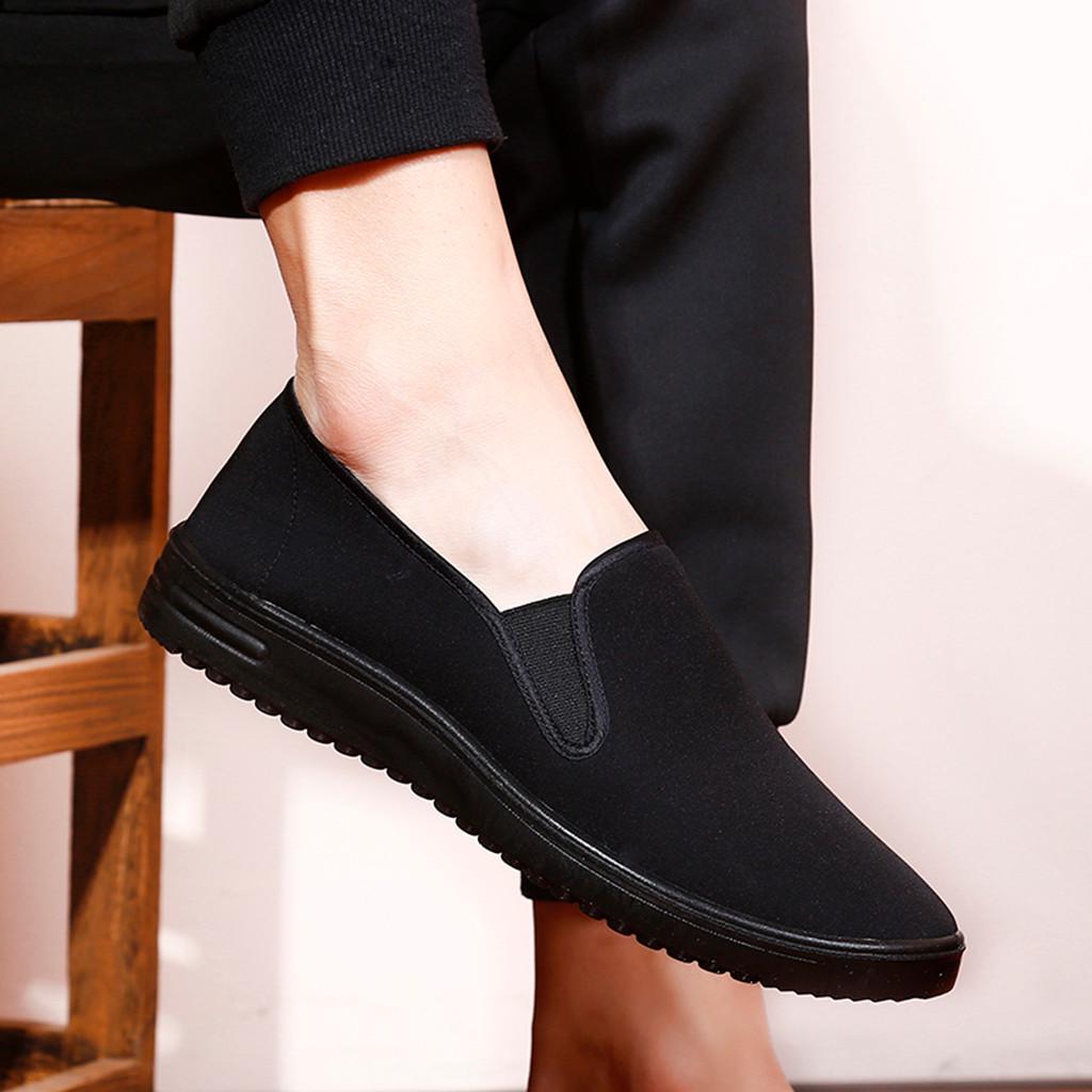 Модная мужская обувь повседневные кроссовки 2024 Однотонные легкие удобные мокасины без застежек Обувь ofertas de zapatosrtg6