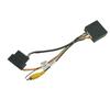 26 Pin RGB To CVBS AV Signal Converter Adapter For Rearview Camera For Passat Rearview Backup Camera ABS RGB Converter