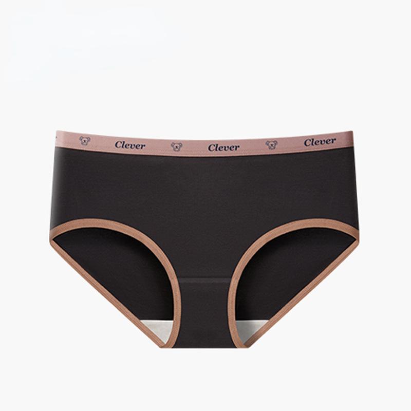 Женские трусики, дышащее нижнее белье, трусы для девочек, нижнее белье со средней талией